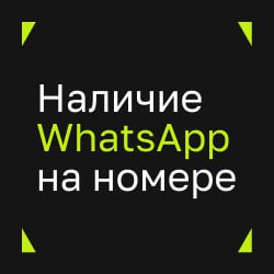 Проверка WhatsApp